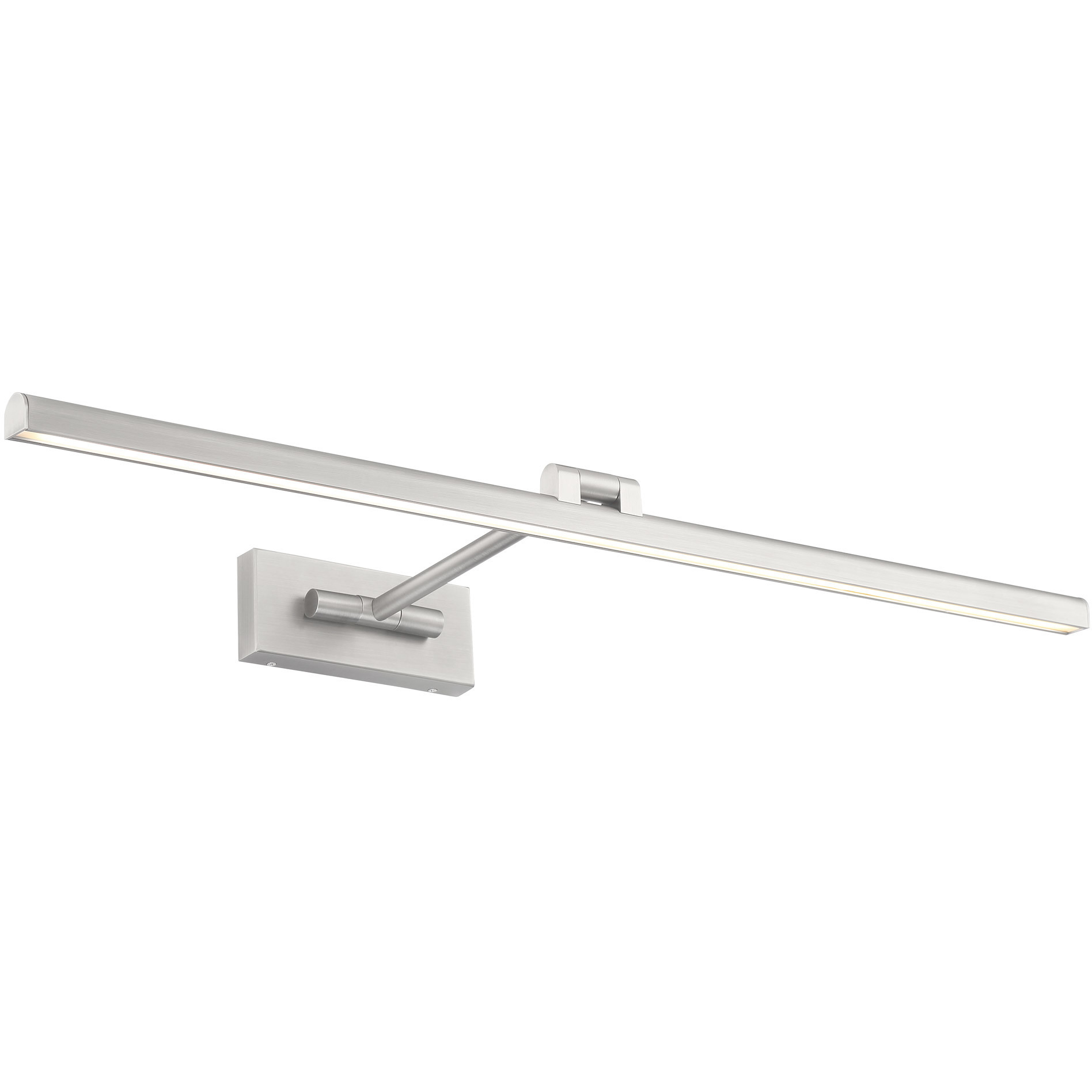 Reed 25.00 watt 32.5 inch Brushed Nickel Picture Light Wall Light, dweLED