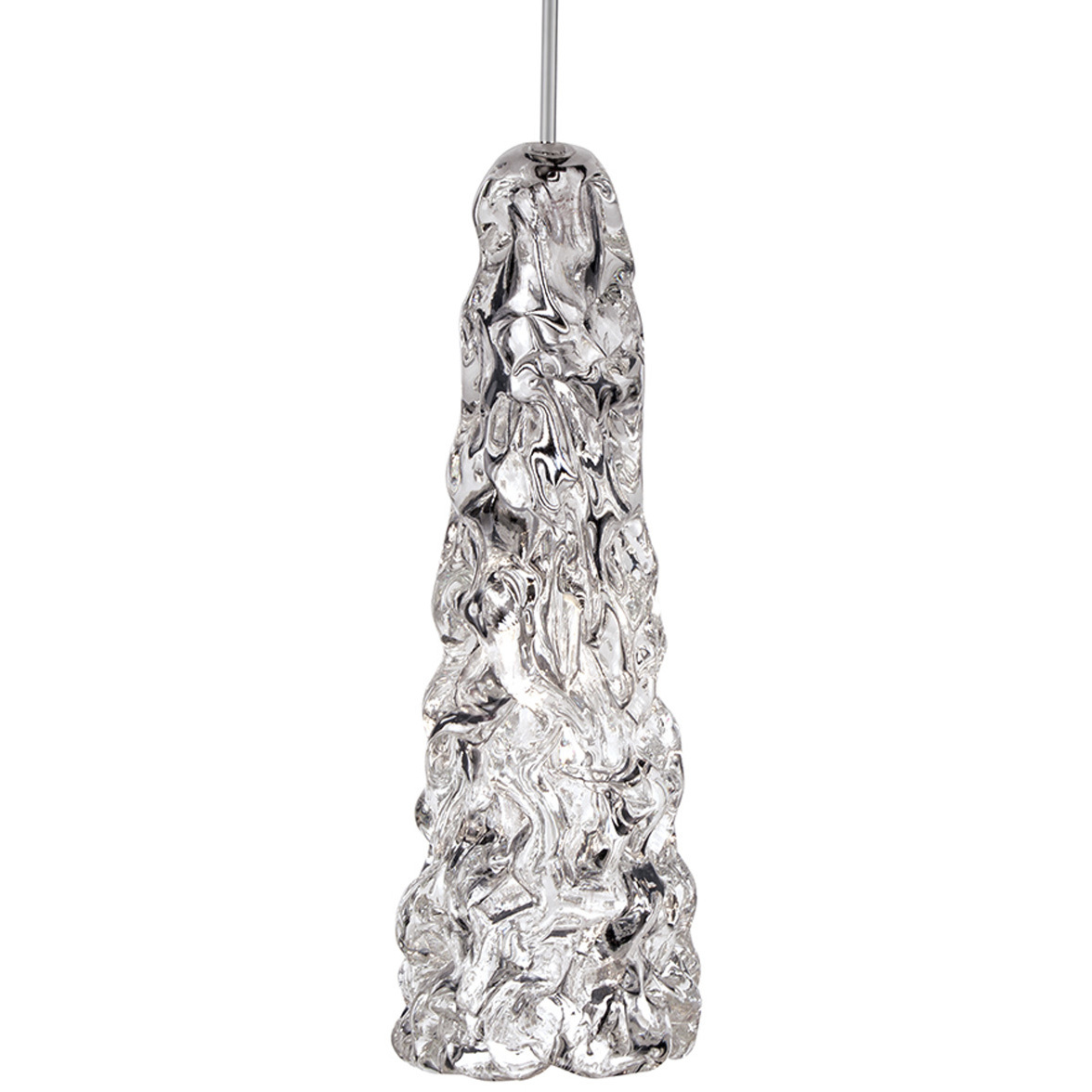 Eternity Jewelry 1 Light 3 inch Brushed Nickel Pendant Ceiling Light in Canopy Mount MP