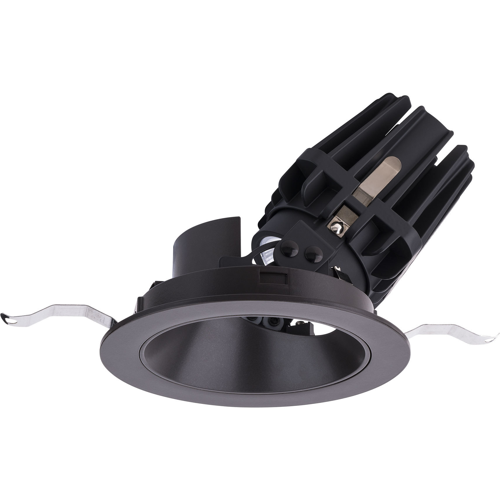 FQ Integrated LED Dark Bronze Recessed Trim in 3000K, 4in. LED