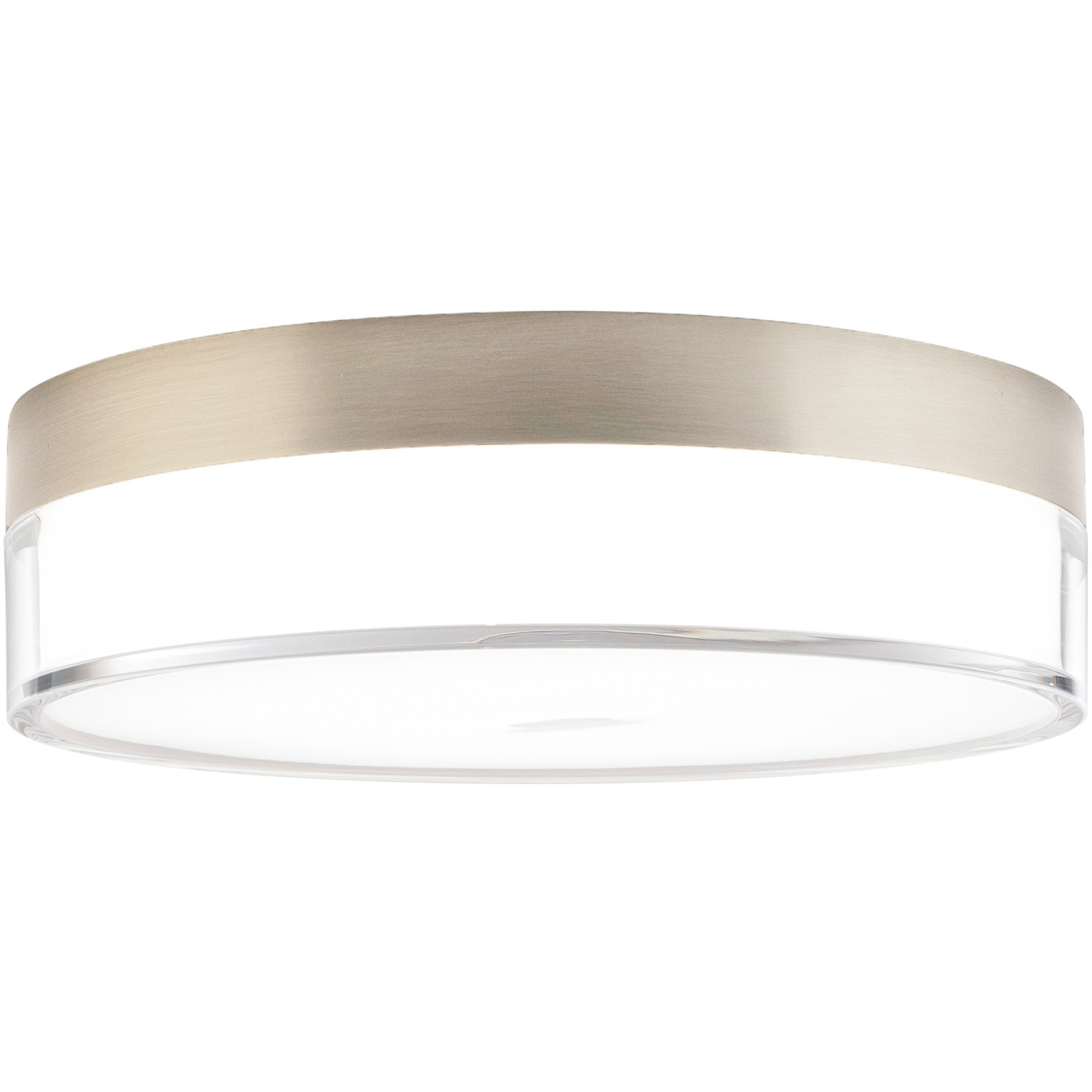 thumbnail image 2 of LED Flush Mount, CL 19 20 BN, 20inch BN Color, 40W LED   Brushed Nickel   Bed Bath & Beyond 2 of 10