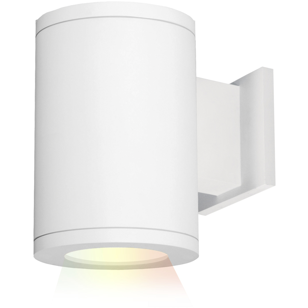 Tube Arch LED 7.12 inch White Outdoor Wall Light