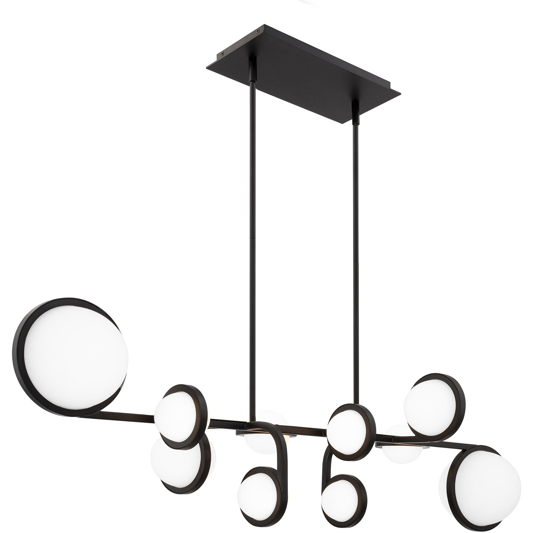 Satalite Linear Pendant Ceiling Light in 4000K, dweLED