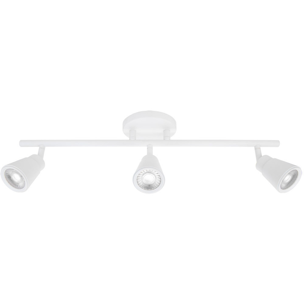 Solo 3 Light 120 White Rail Lighting System Ceiling Light