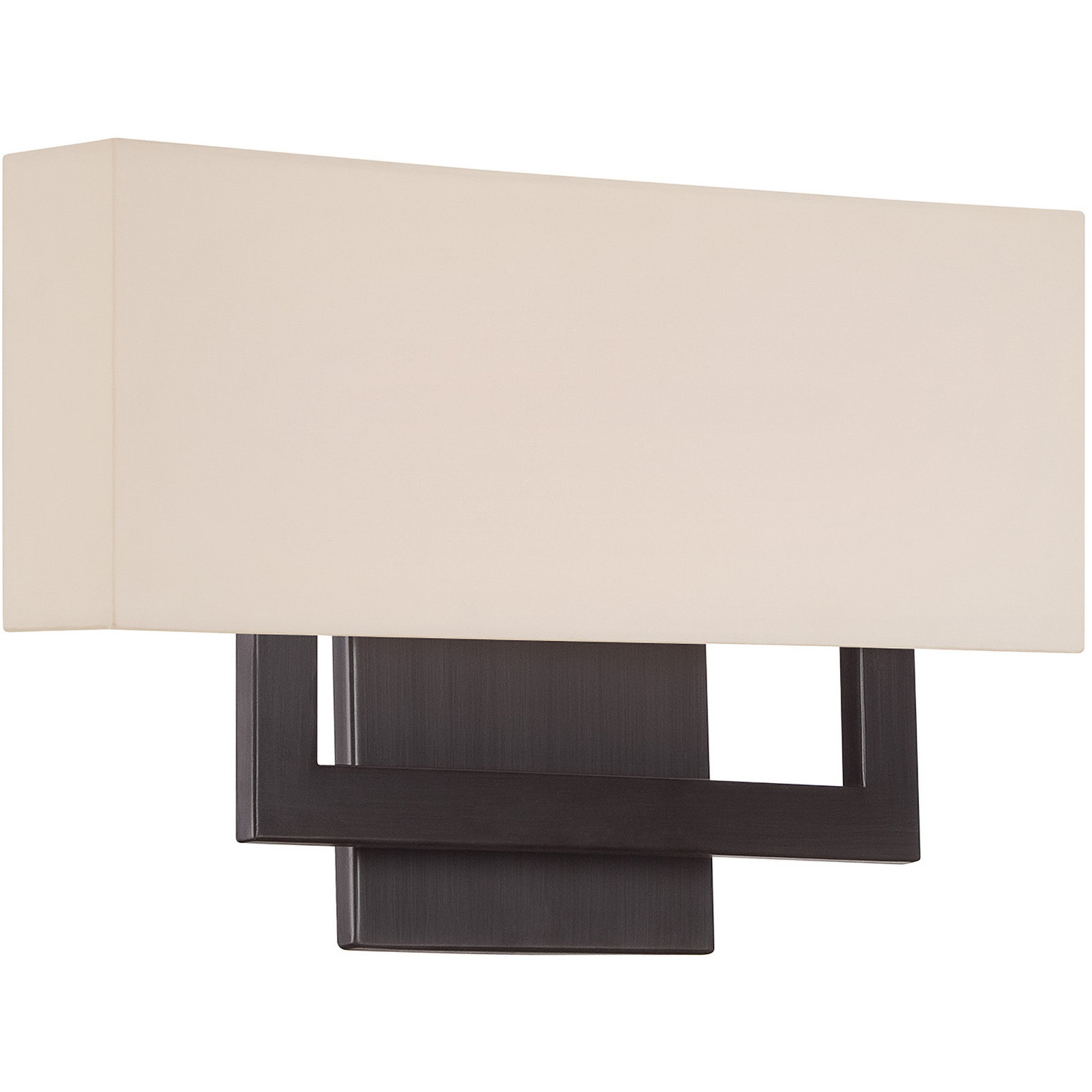Manhattan Wall Sconce Wall Light in Brushed Bronze, dweLED