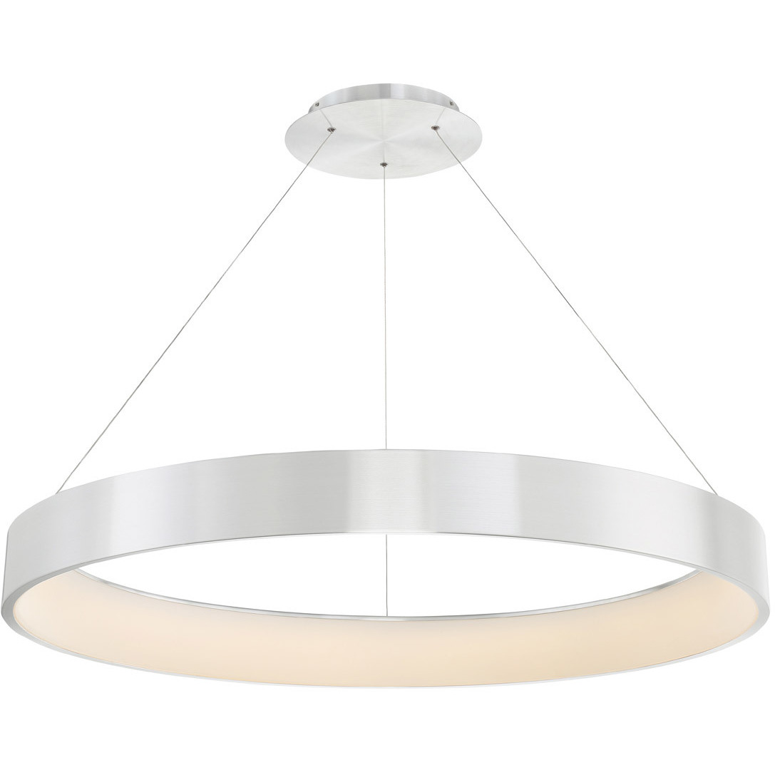 WAC Lighting PD-33743-WT Corso LED 43 inch White Pendant Ceiling Light in  43in, dweLED