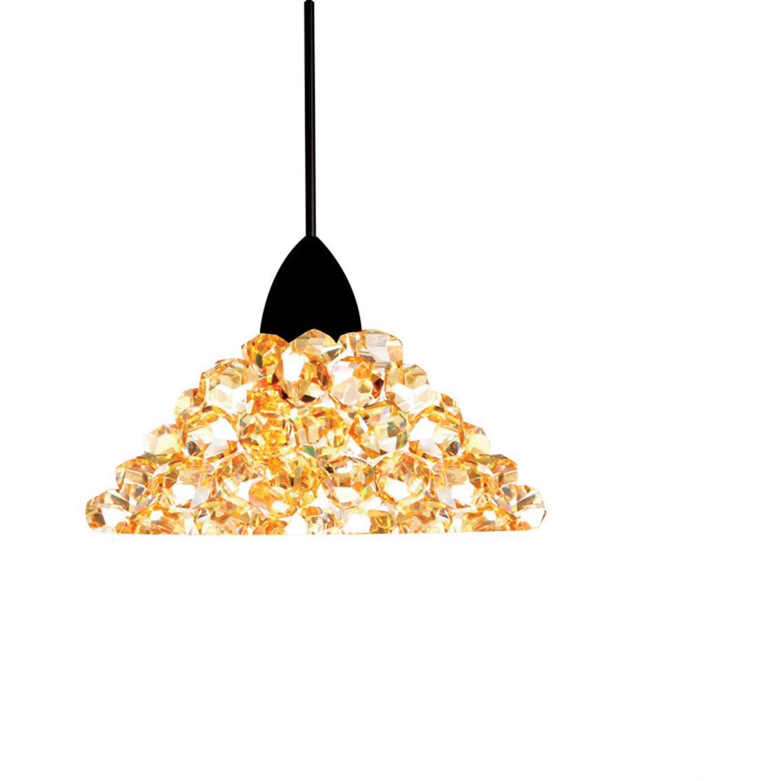 Eternity Jewelry LED 6 inch Dark Bronze Pendant Ceiling Light in Canopy Mount MP