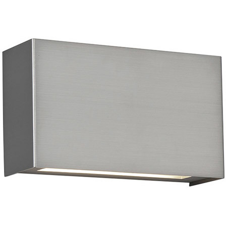 Blok LED 12 inch Satin Nickel Bath Vanity & Wall Light in 2700K, dweLED