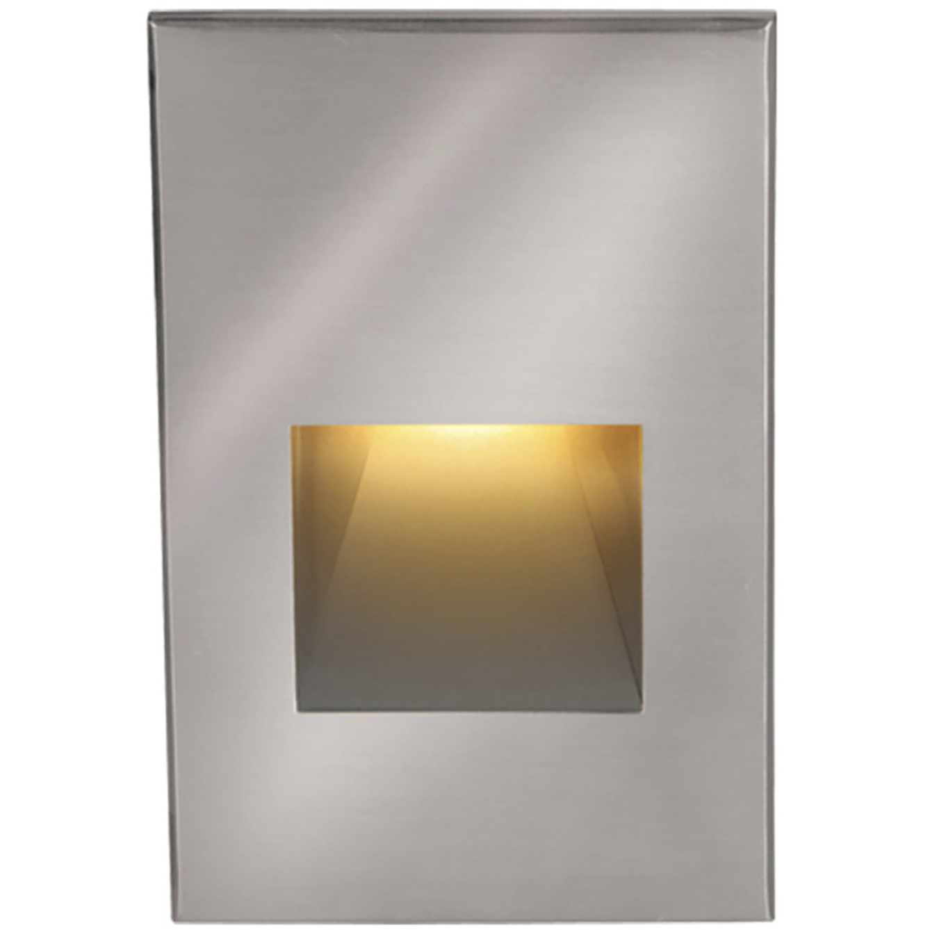 WAC 12V Step Light LED 3 inch Stainless Steel ADA Step and Wall Light in Amber, WAC Landscape