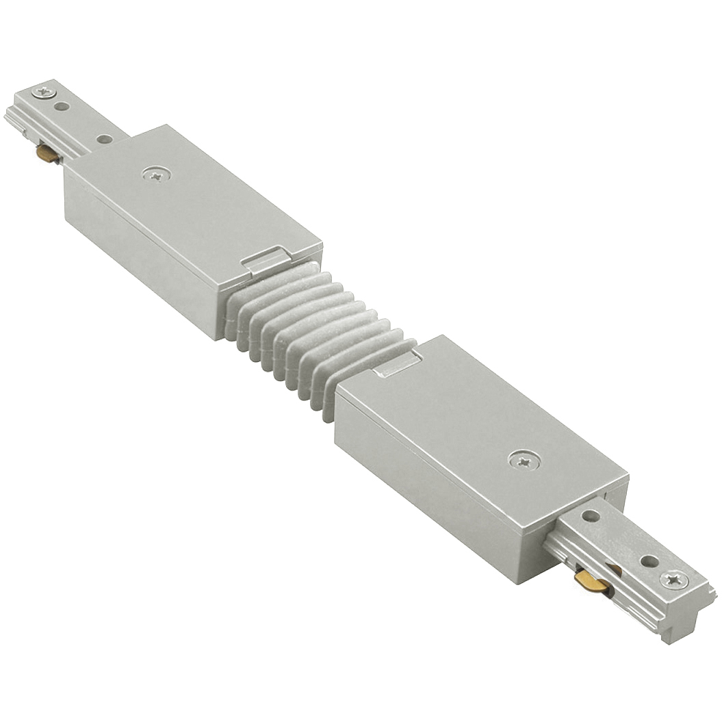 H Track 120 Brushed Nickel Track Component Ceiling Light, WAC Limited