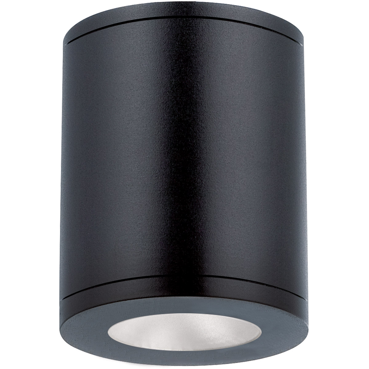 Tube Arch LED 6.25 inch Black Outdoor Flush in Flood, 90, 3000K