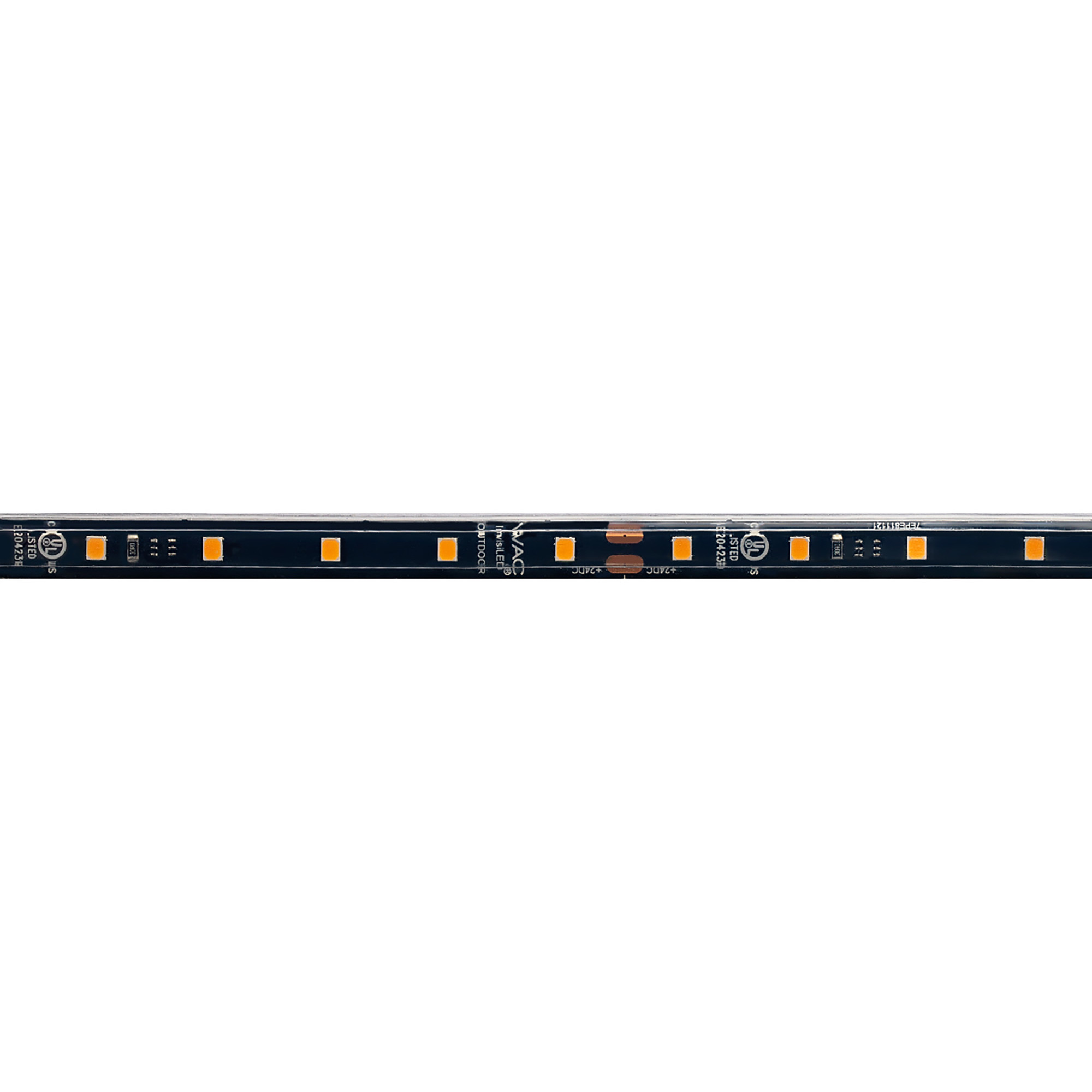 WAC 24VDC Strip Light 24 LED 60 inch Black Outdoor LED 24V Strip Light in 4000K White LED, WAC Lighting