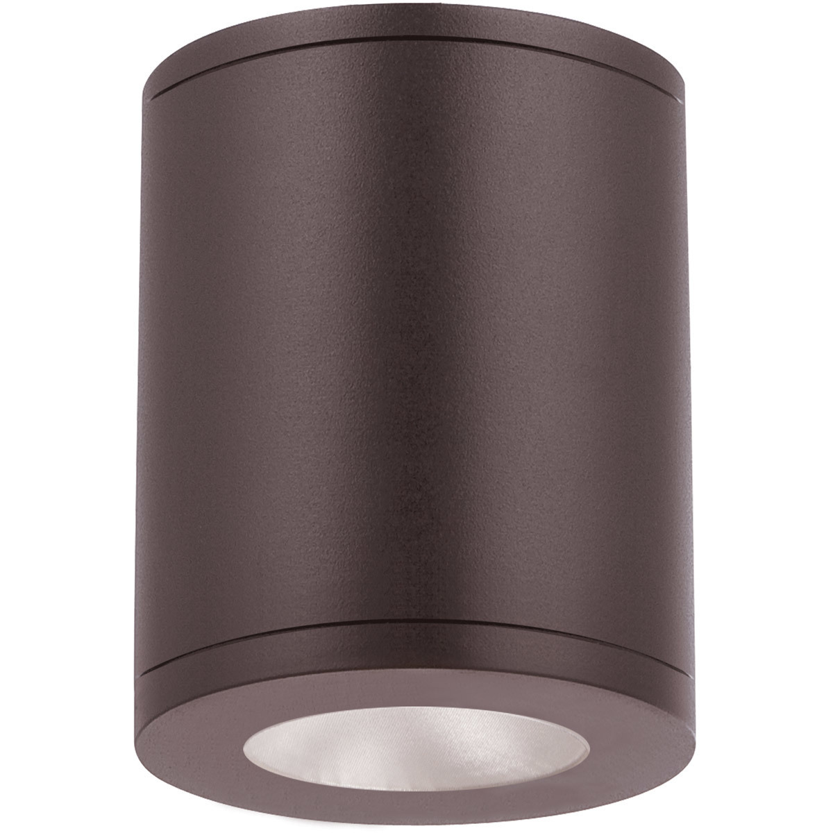 Tube Arch LED 4.88 inch Bronze Outdoor Flush in Flood, 90, 3000K