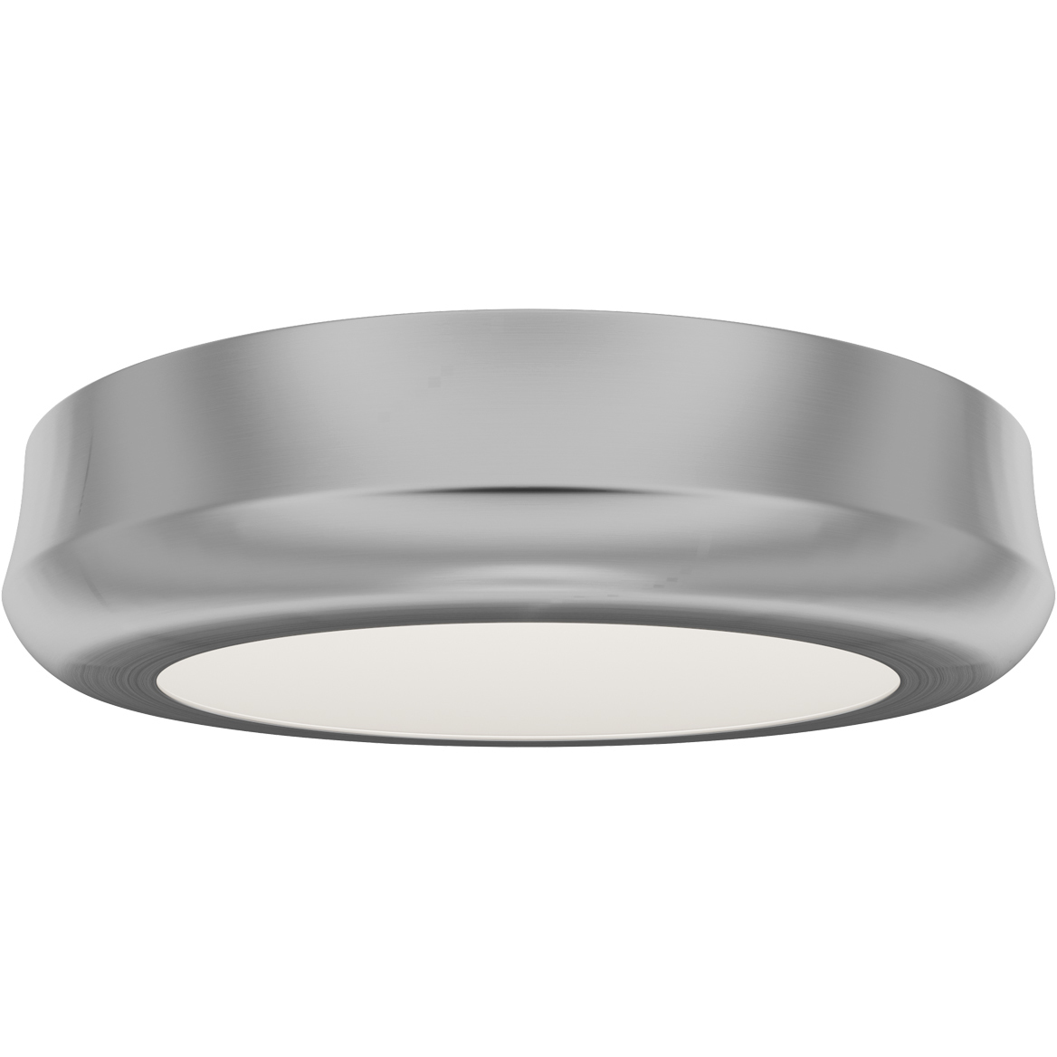 Parthenon LED 5 inch Brushed Nickel Flush Mount Ceiling Light in 4000K, dweLED