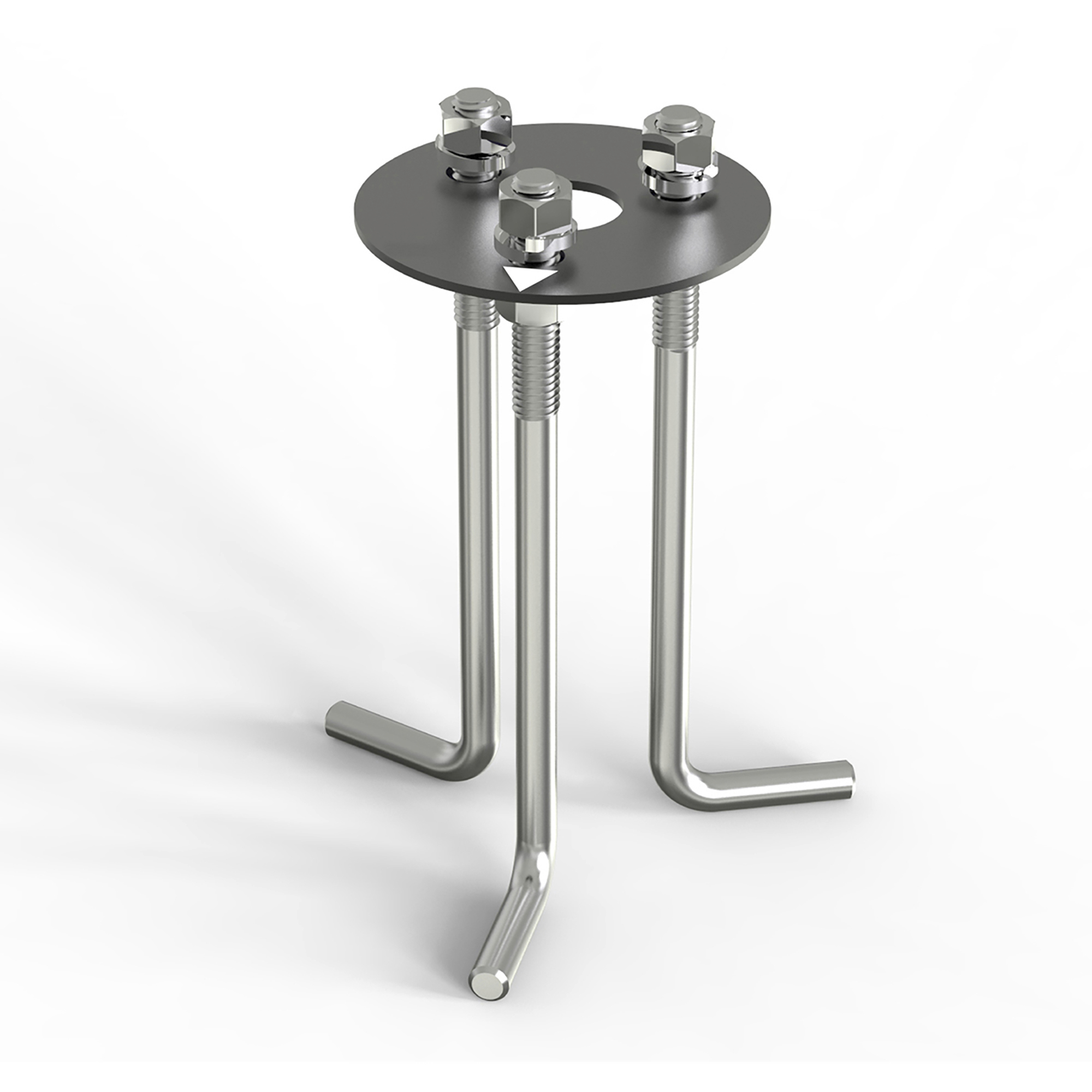 Chamber Black Bollard Accessory, WAC Landscape