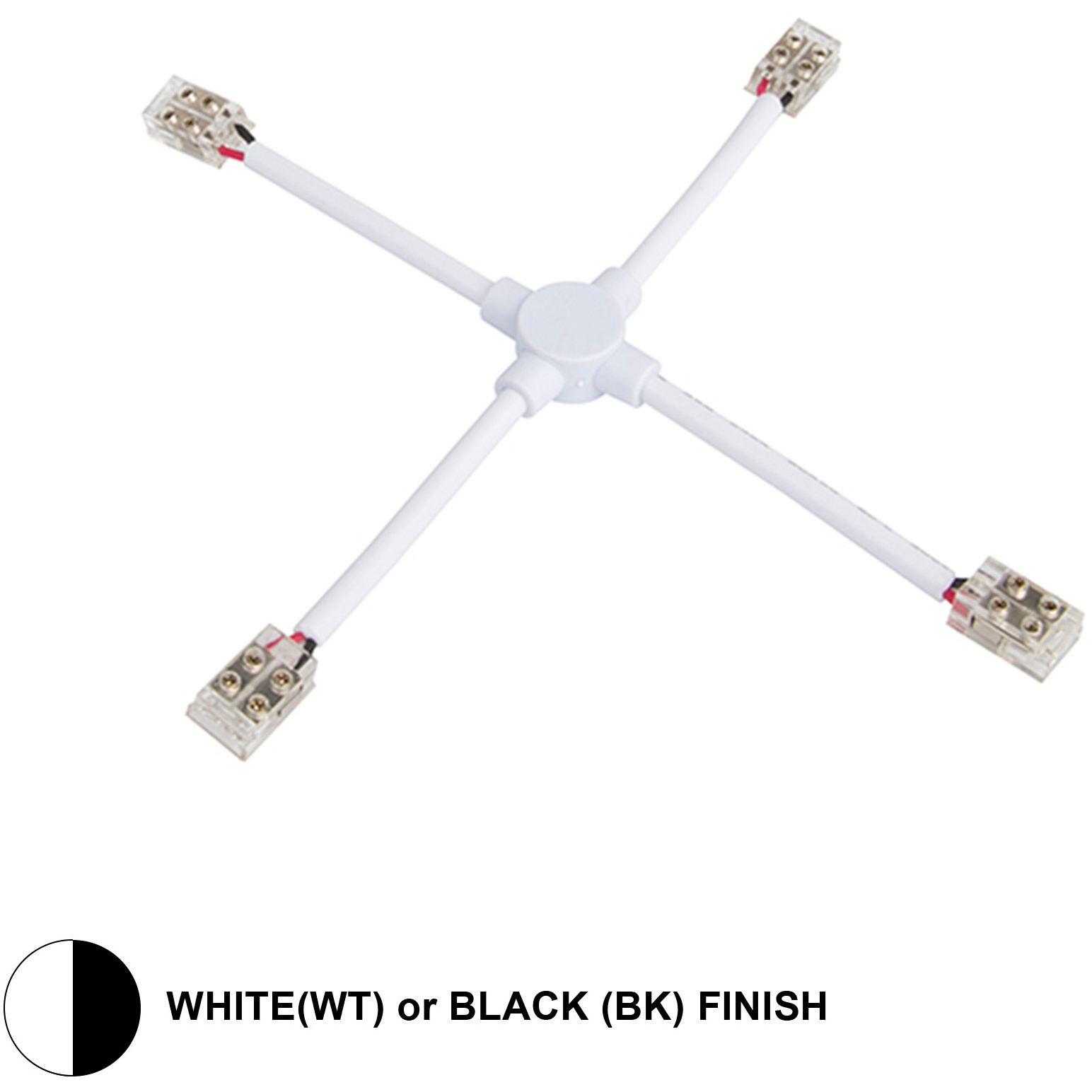 Basics & Gemini 24 6.56 inch Black LED Tape Lighting, WAC Lighting