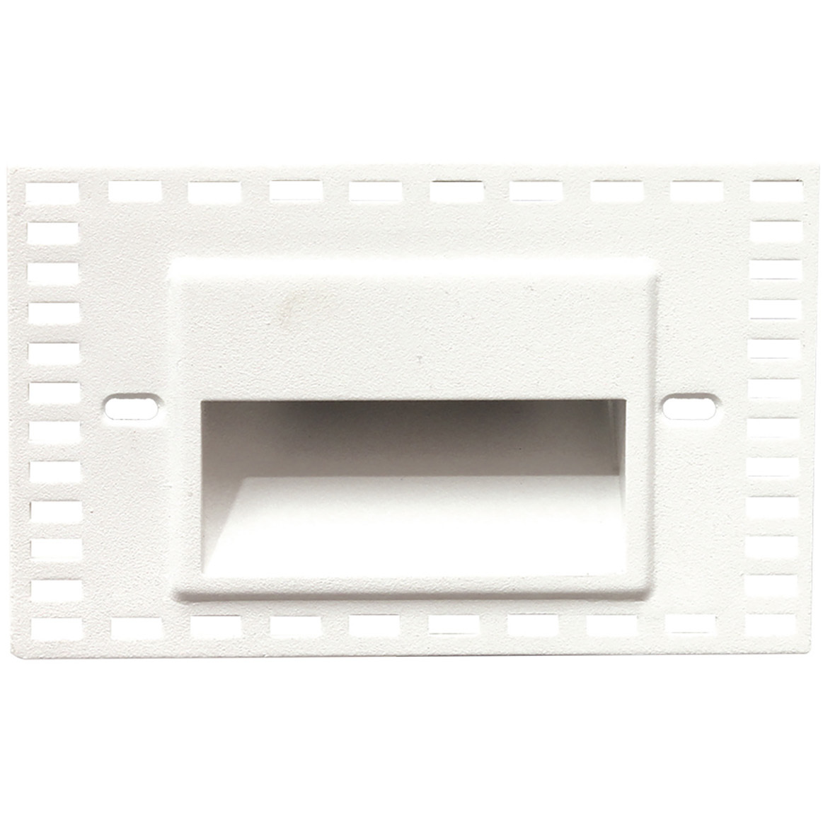 WAC 120V Invisible Trim Step Light LED 1.75 inch White ADA Step and Wall Light in 3000K Warm White LED, WAC Lighting