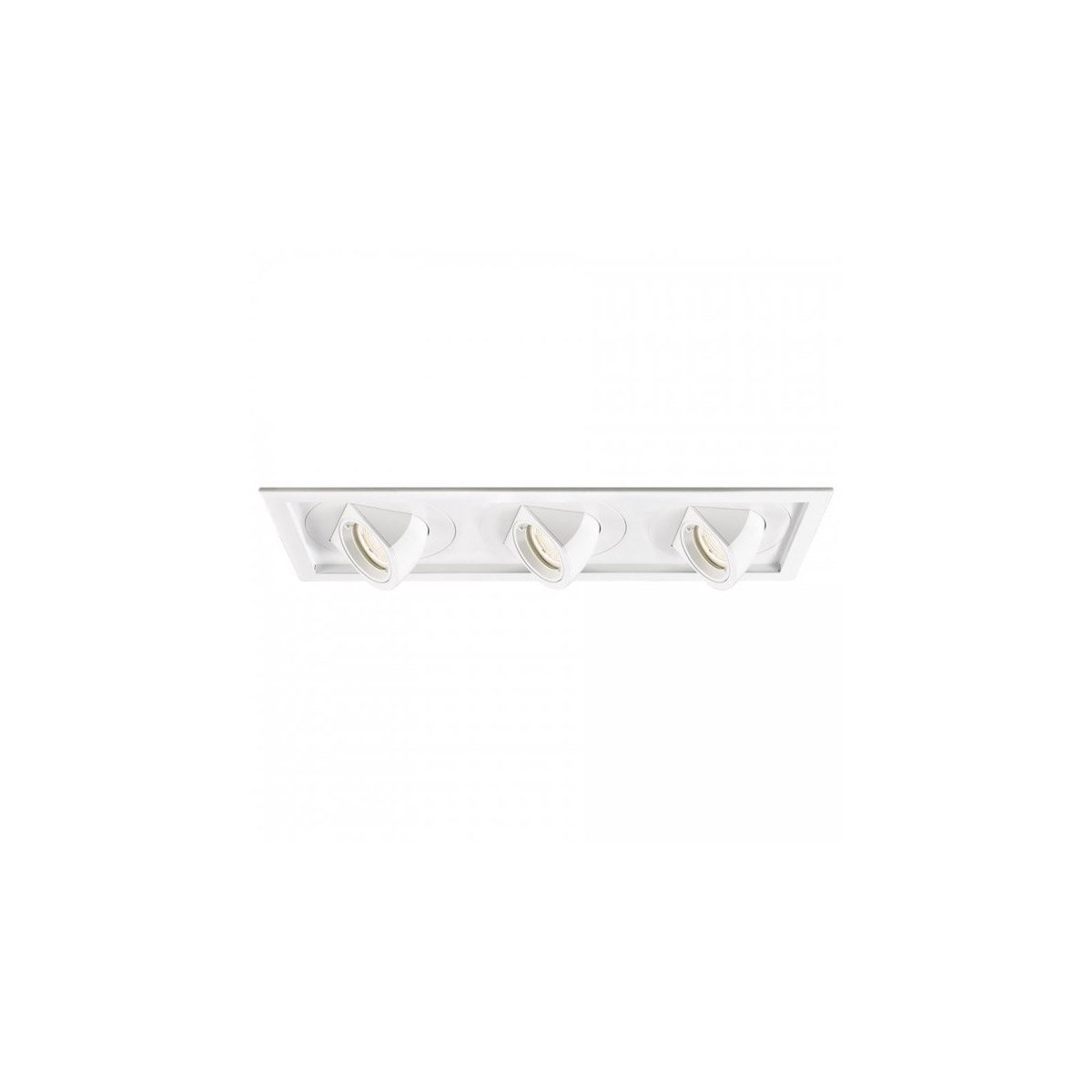 Tesla Multiples LED White Multiple Recessed Trim in 2700K