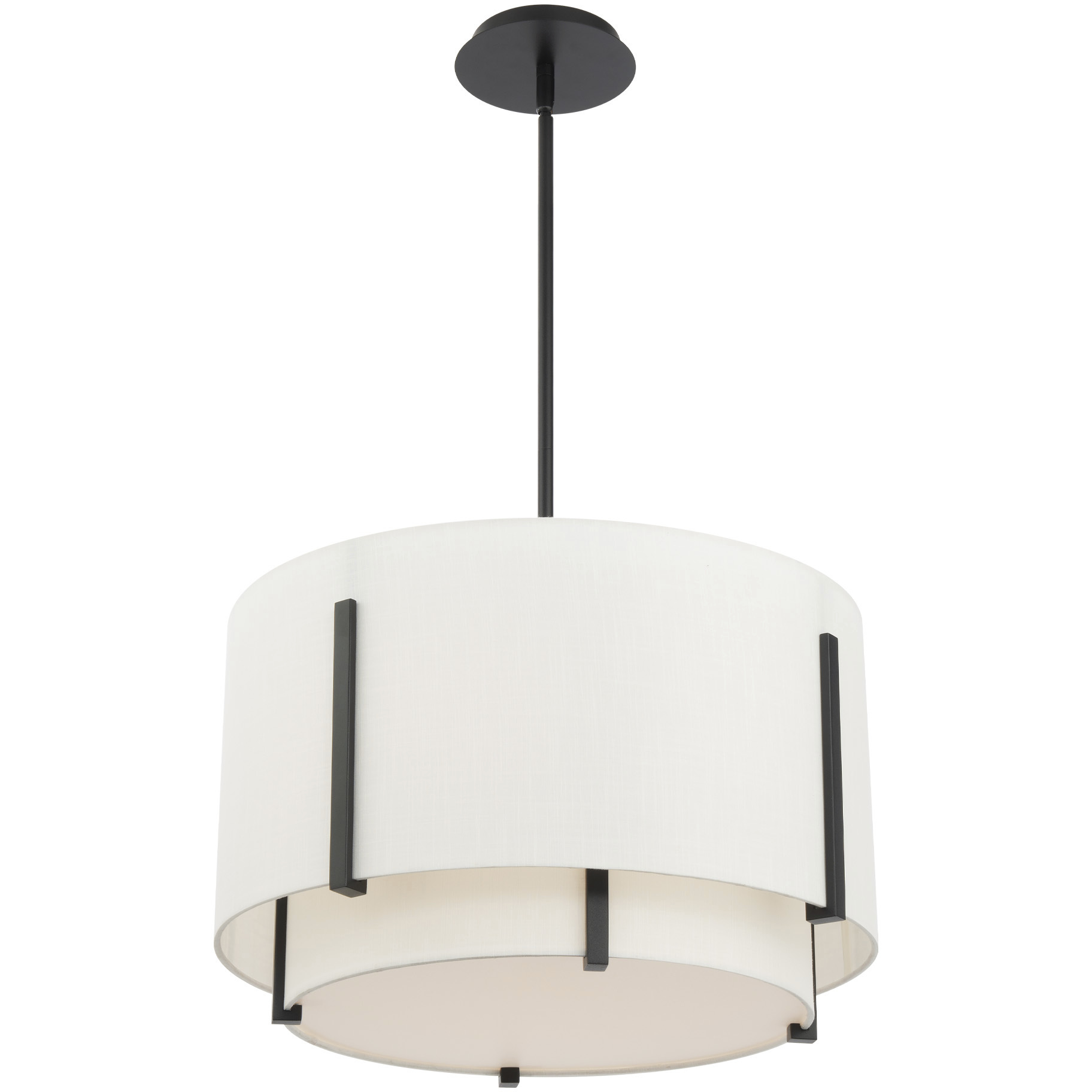 WAC Lighting PD-35320-BK Strum LED 19.63 inch Black Pendant
