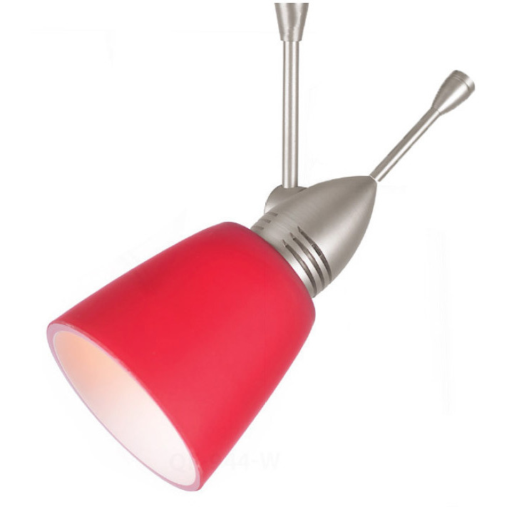 Ego 1 Light 12V Brushed Nickel Track Lighting Ceiling Light