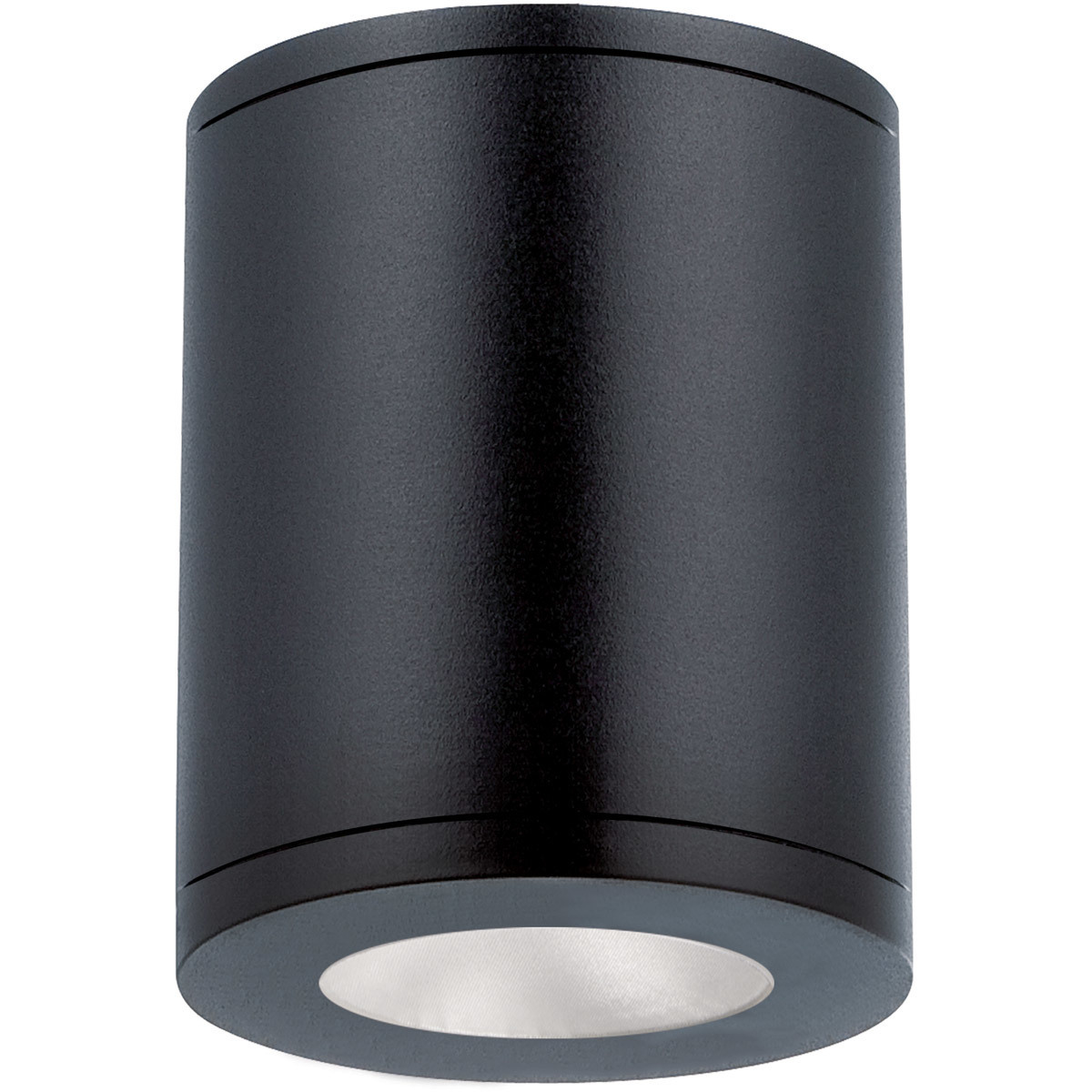 Tube Arch LED 4.88 inch Black Outdoor Flush in Flood, 90, 3000K