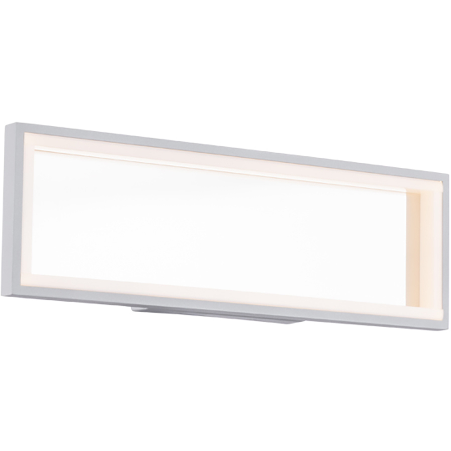 Mirror Mirror LED 17.88 inch Titanium Bath Vanity & Wall Light, dweLED
