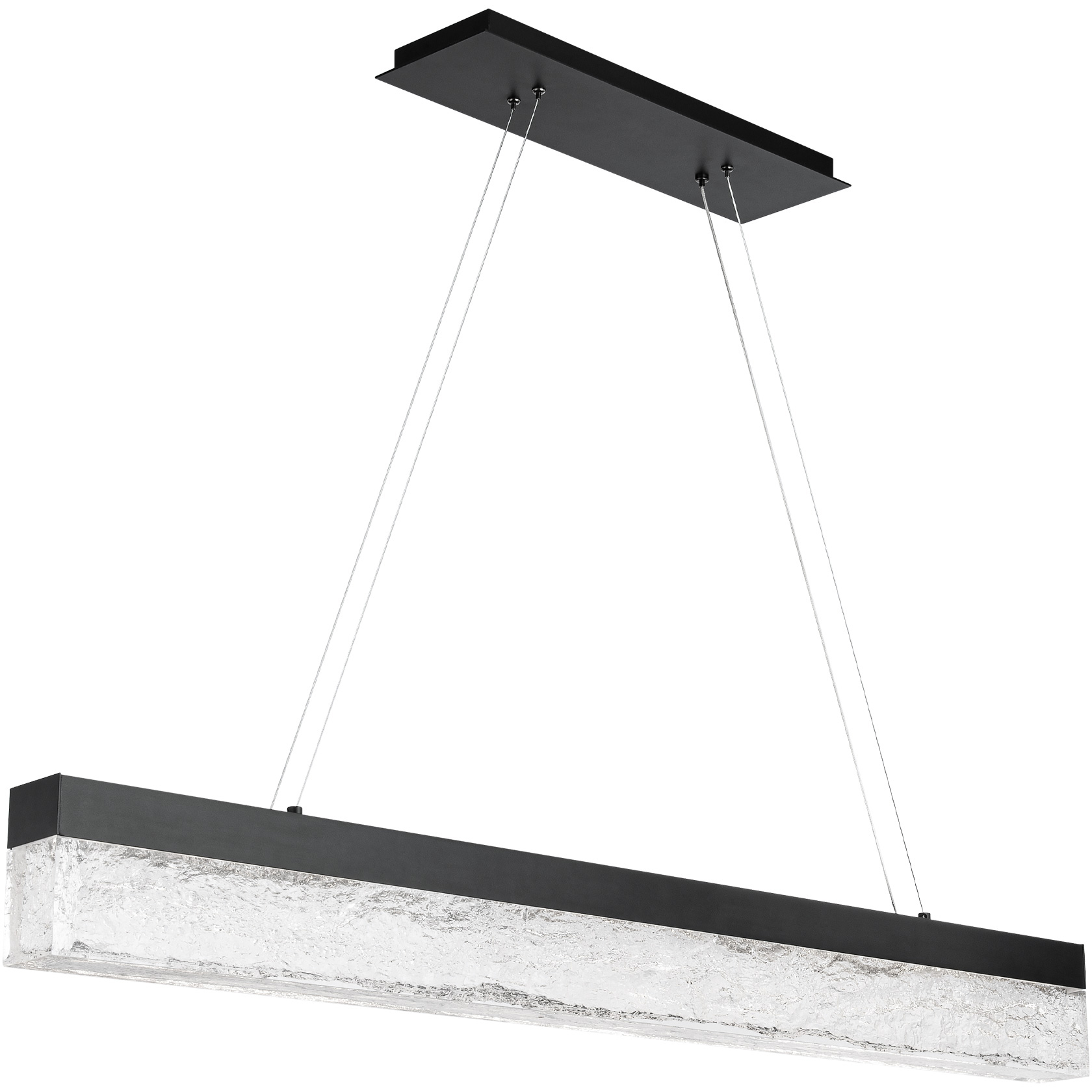 WAC Lighting PD-97145-BK Effervescent Linear Pendant Ceiling