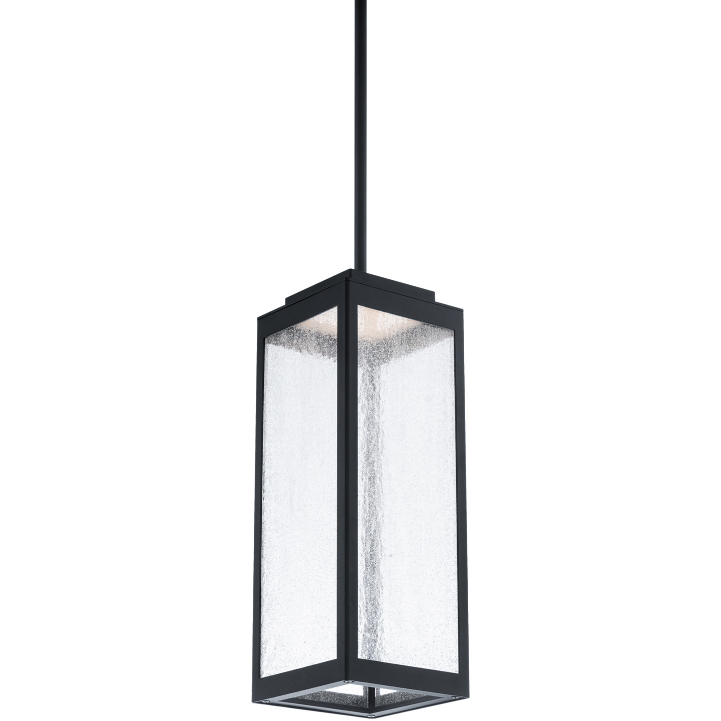 Amherst LED 6 inch Black Outdoor Pendant, dweLED