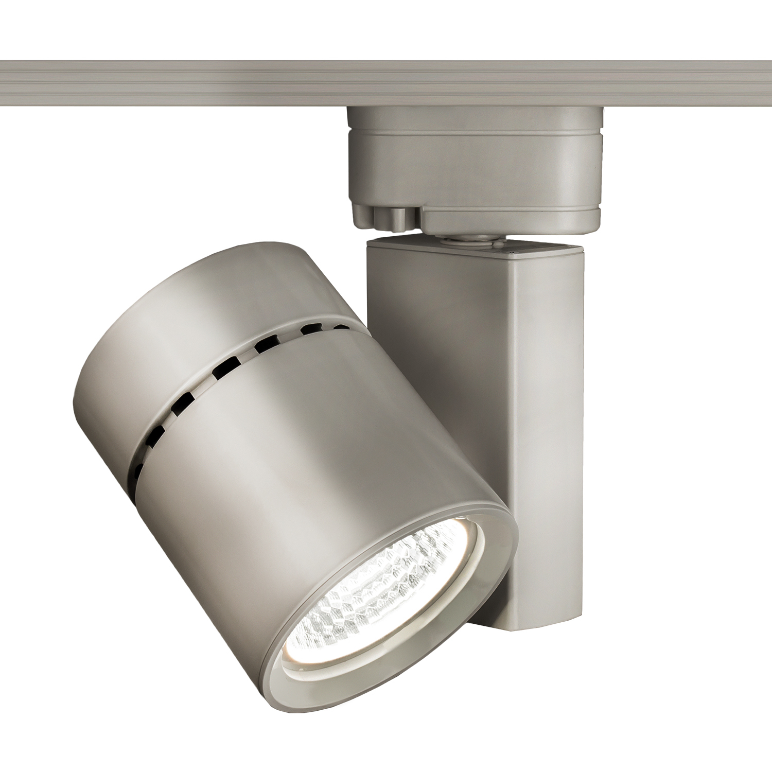 Exterminator II 1 Light 120 Brushed Nickel L Track Fixture Ceiling Light in 4000K