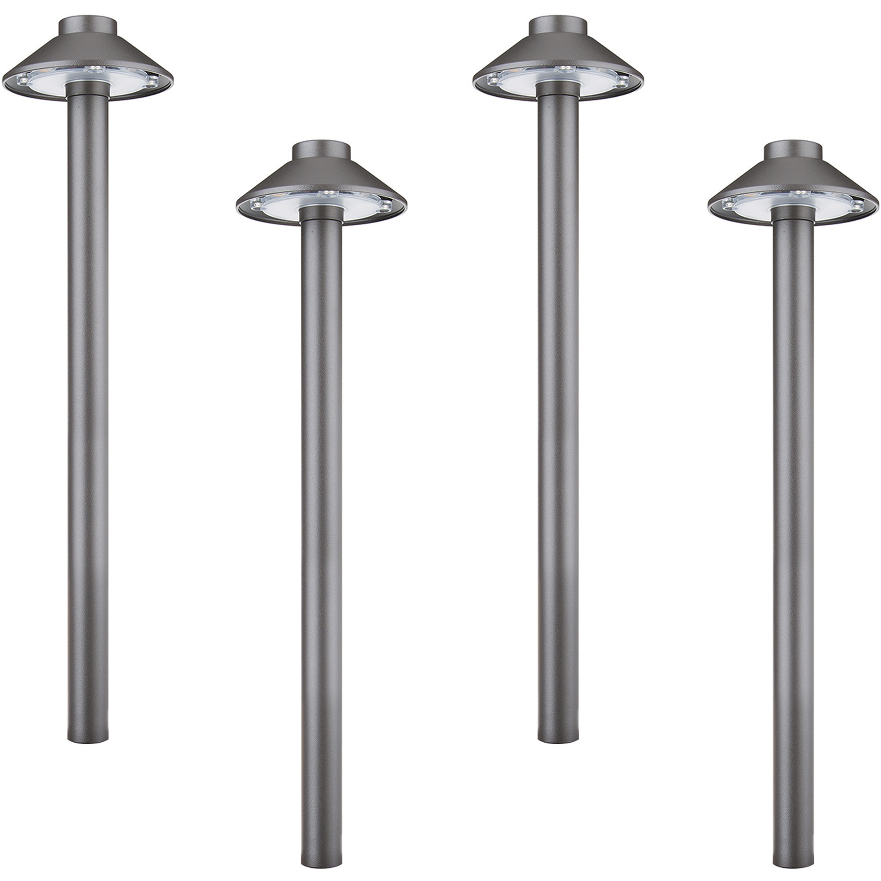 Interpath 12 2.5 watt Bronze Path and Area Light in 2700K Warm LED, WAC Landscape