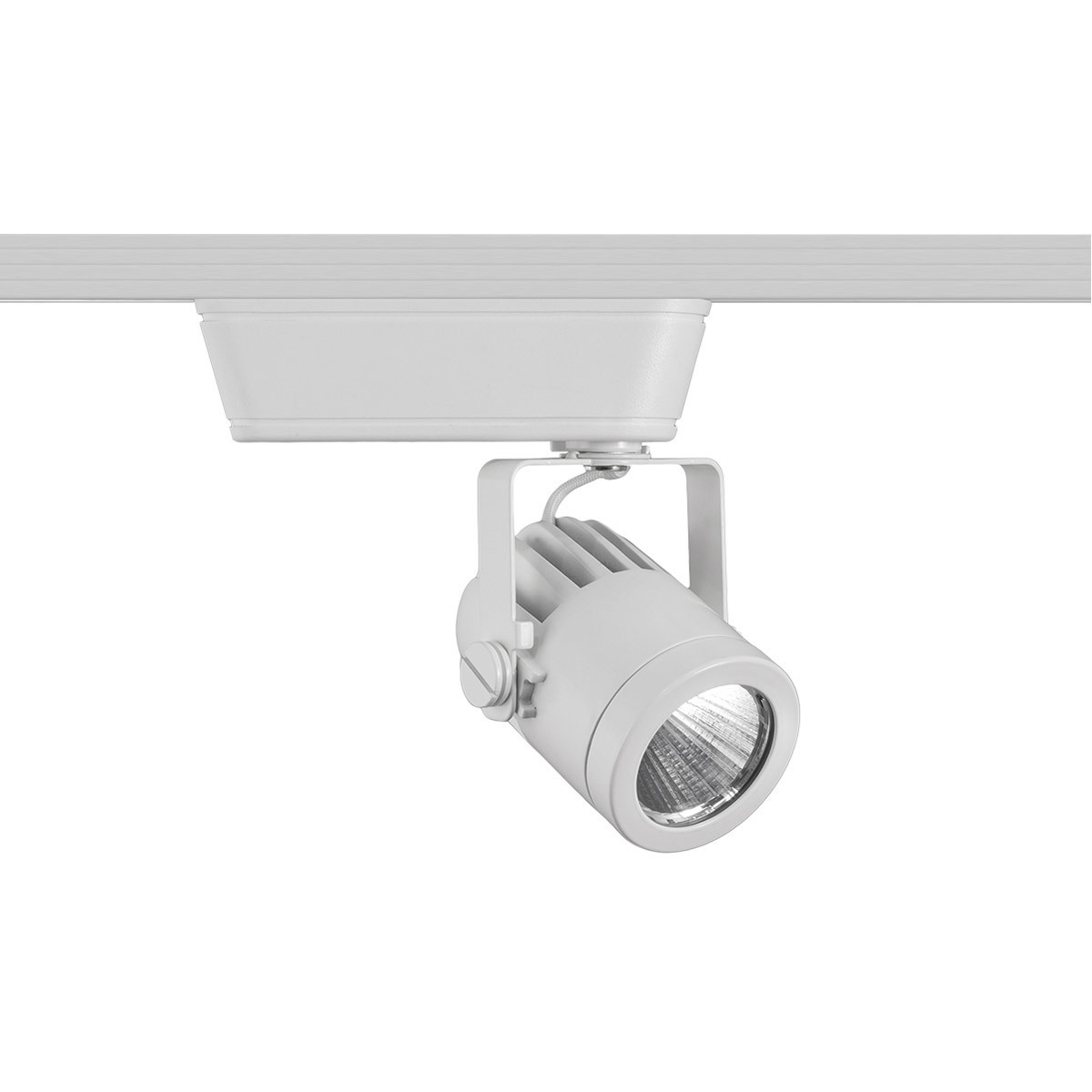 Precision 1 Light 120 White L Track Fixture Ceiling Light in 3000K