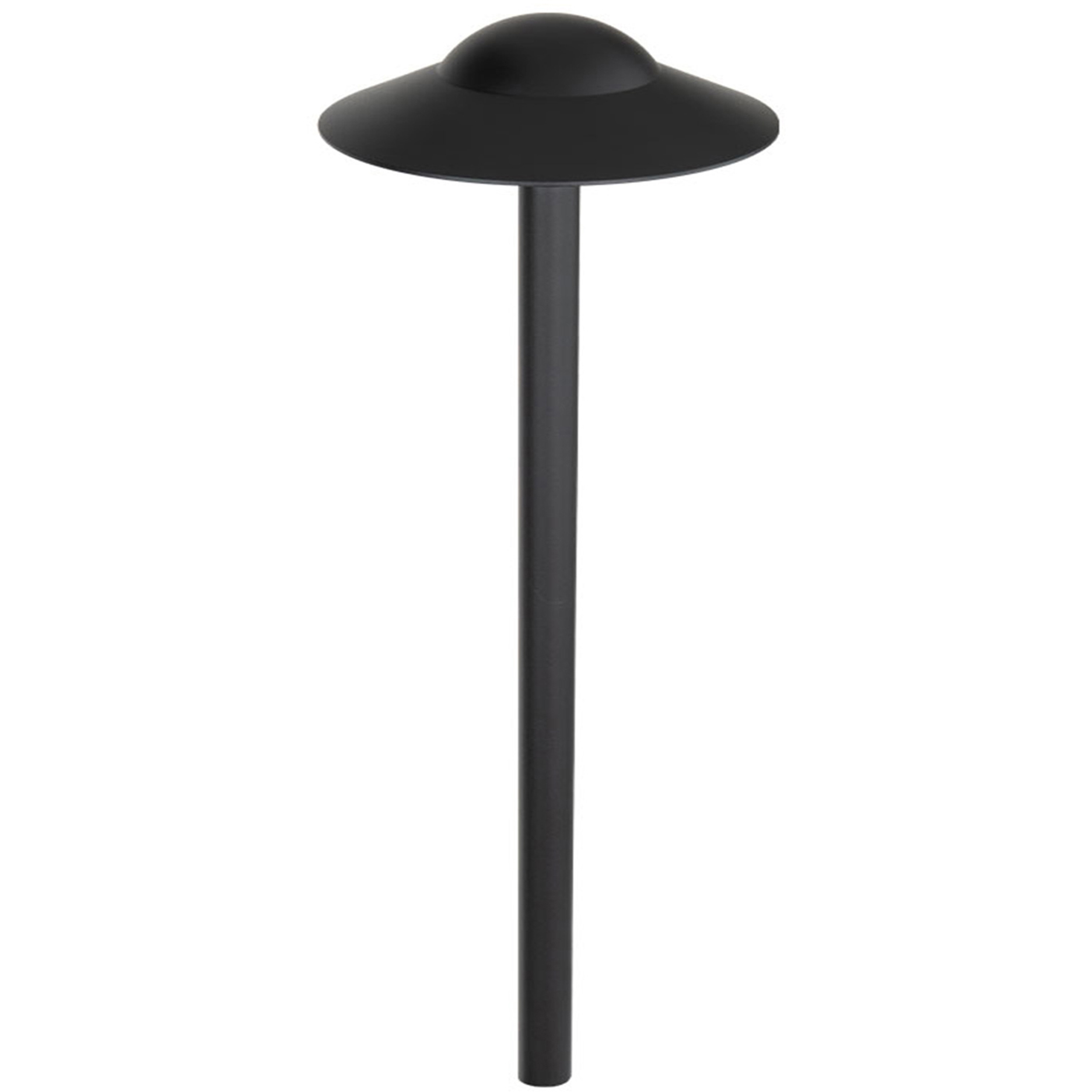Canopy 12 6.5 watt Black Path and Area Light in 2700K Warm LED, WAC Landscape