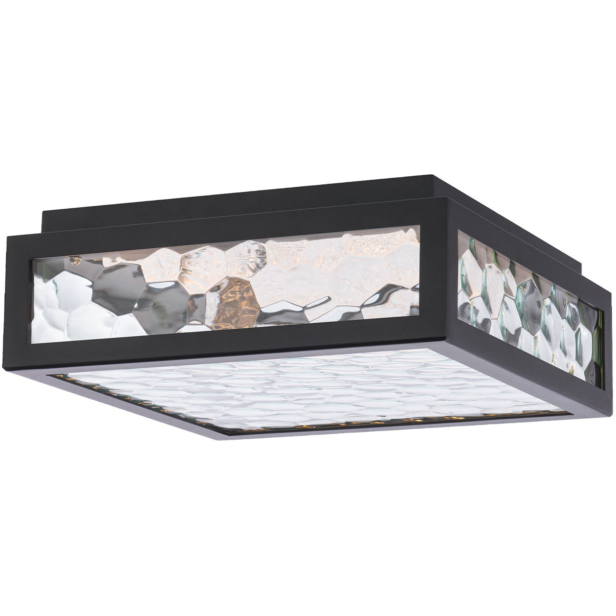 WAC Lighting FM-W33113-BK Hawthorne LED 13 inch Black Flush Mount