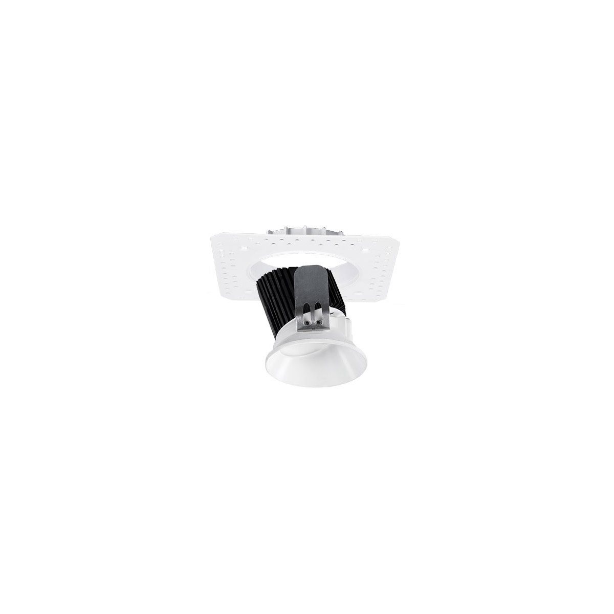 Aether Brushed Nickel Recessed Downlight in 85, 2700K