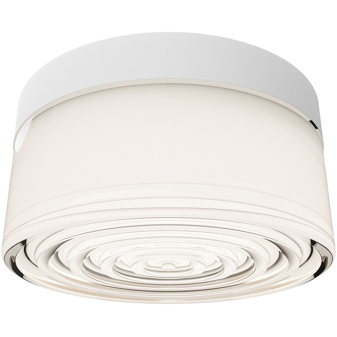 Balto I LED 5.38 inch White Outdoor Flush Mount, dweLED