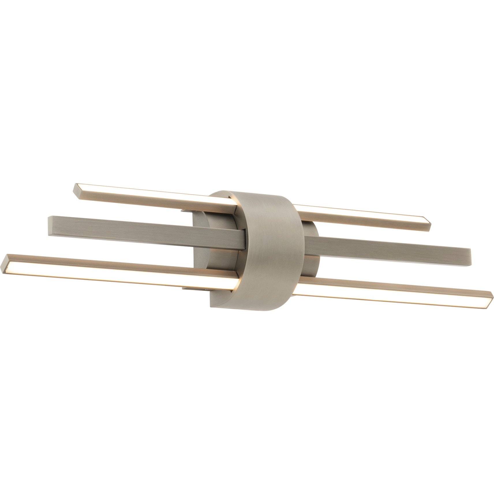 Melody LED 22 inch Brushed Nickel Bath Vanity & Wall Light, dweLED