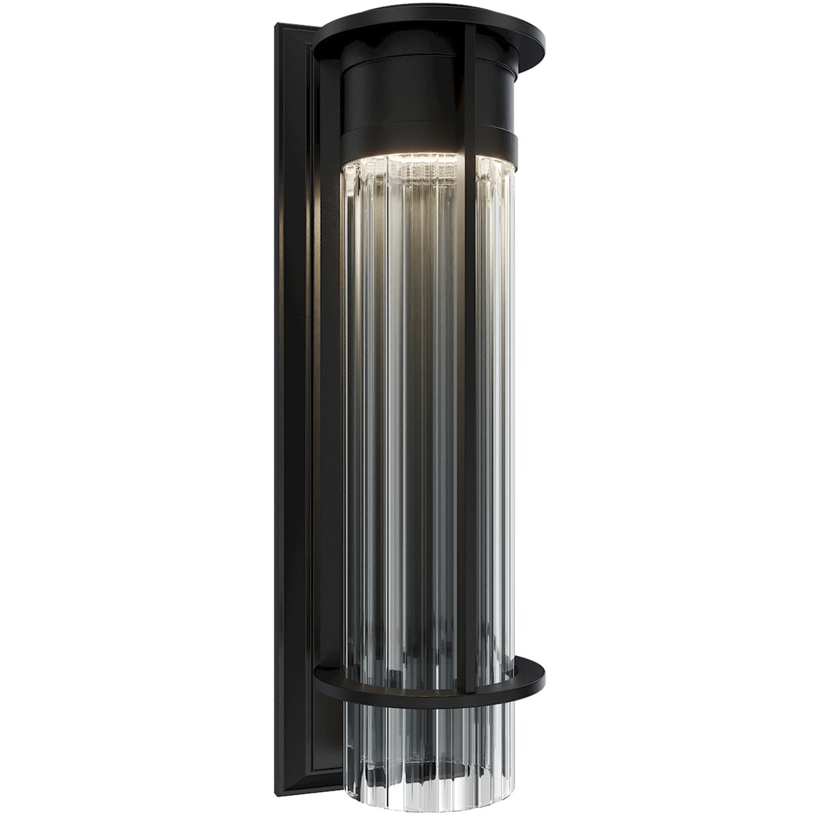 Offshore LED 24 inch Black Outdoor Wall Light, dweLED