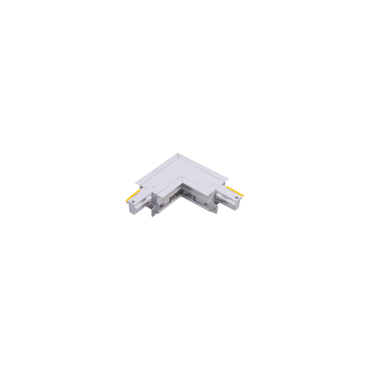 WAC Lighting WRLCRTPT Recessed L Connecter 120 Platinum Track