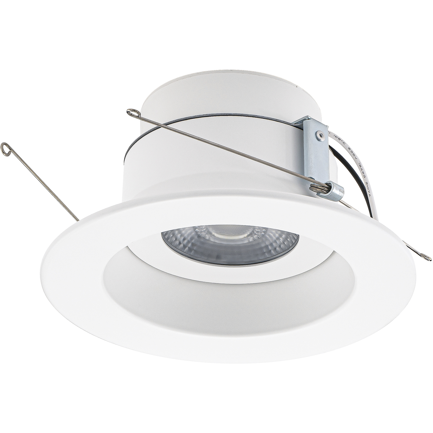 WAC Lighting R6DRAK-A9CS-WT Lotos LED White Recessed Lighting, WAC