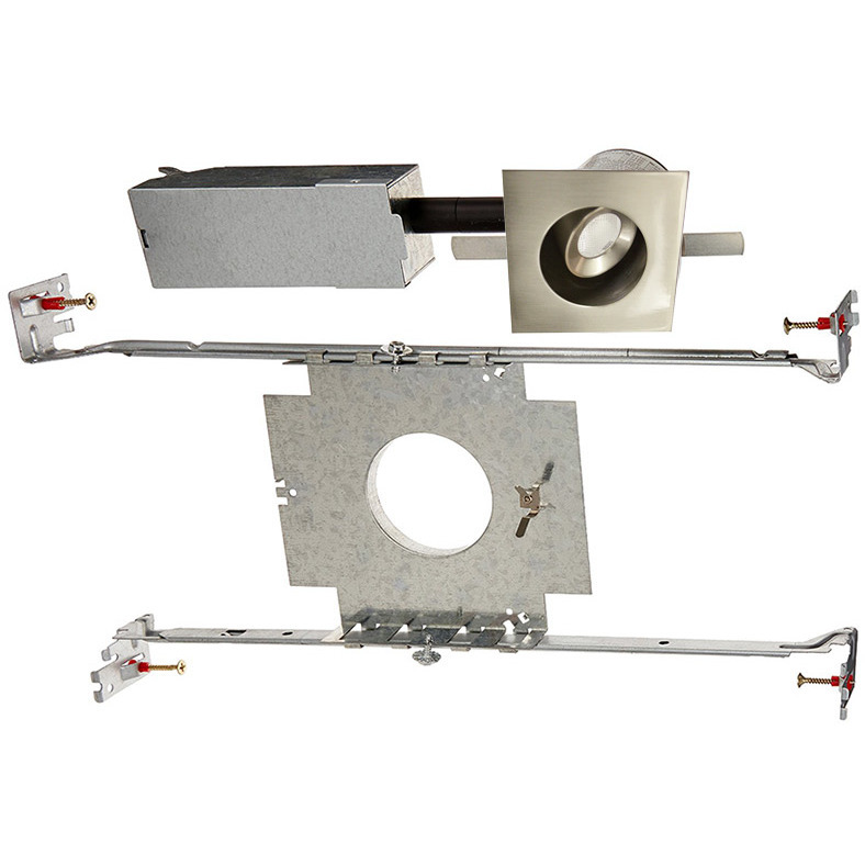 LEDme Mini Recessed LED Brushed Nickel Recessed Lighting in 4000K
