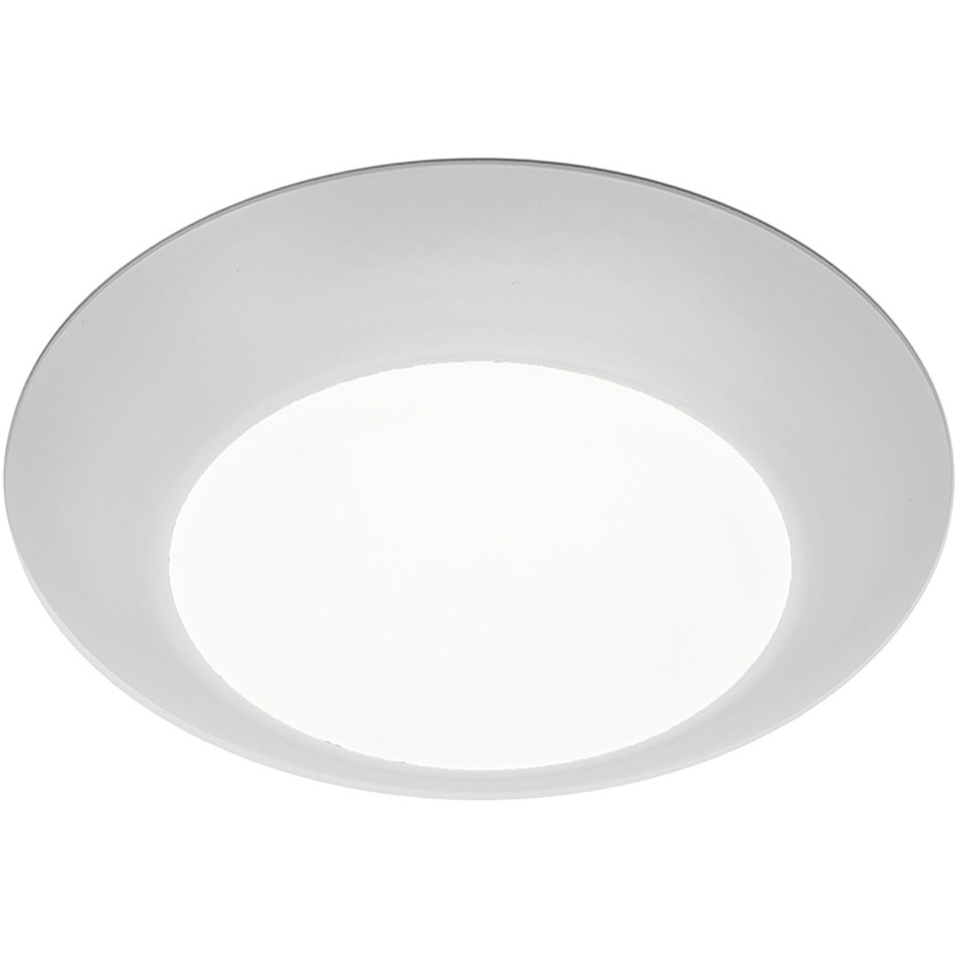 Disc LED 5.9 inch White Flush Mount Ceiling Light