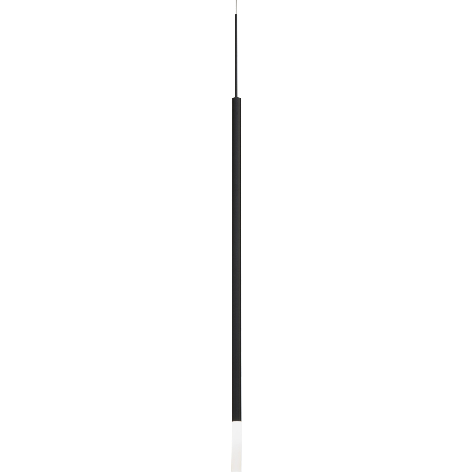 Viggo LED 0.75 inch Black Pendant Ceiling Light in 3500K, dweLED