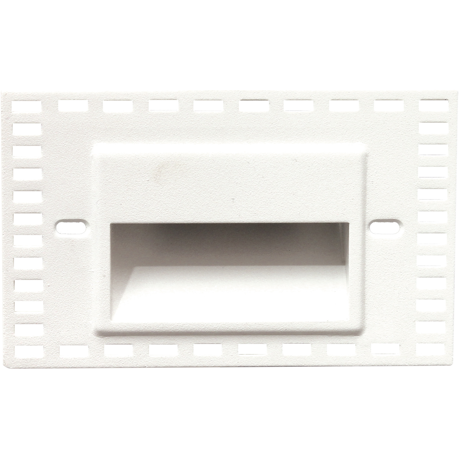 WAC 120V Invisible Trim Step Light LED 1.75 inch White ADA Step and Wall Light in 2700K Warm LED, WAC Lighting