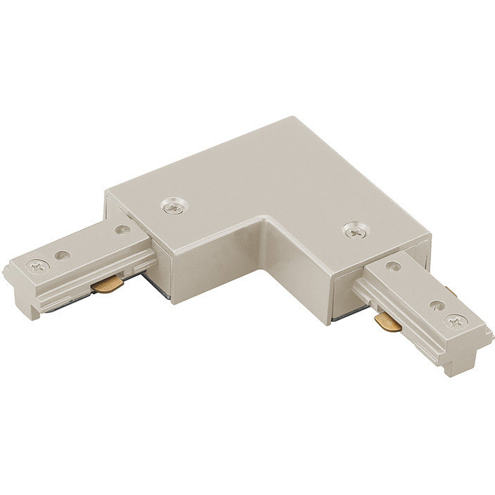 L Track 120 Brushed Nickel Track Component Ceiling Light